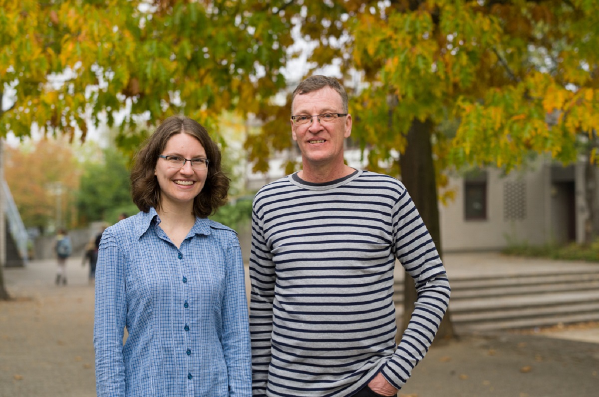 Unsere Kollegin und unser Kollege vor Ort in Oggersheim-West