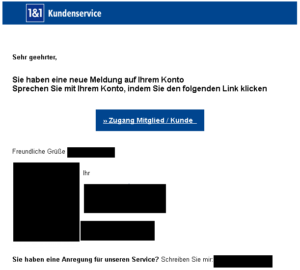 Phishing einsundeins