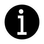 Zeichen "Info" 