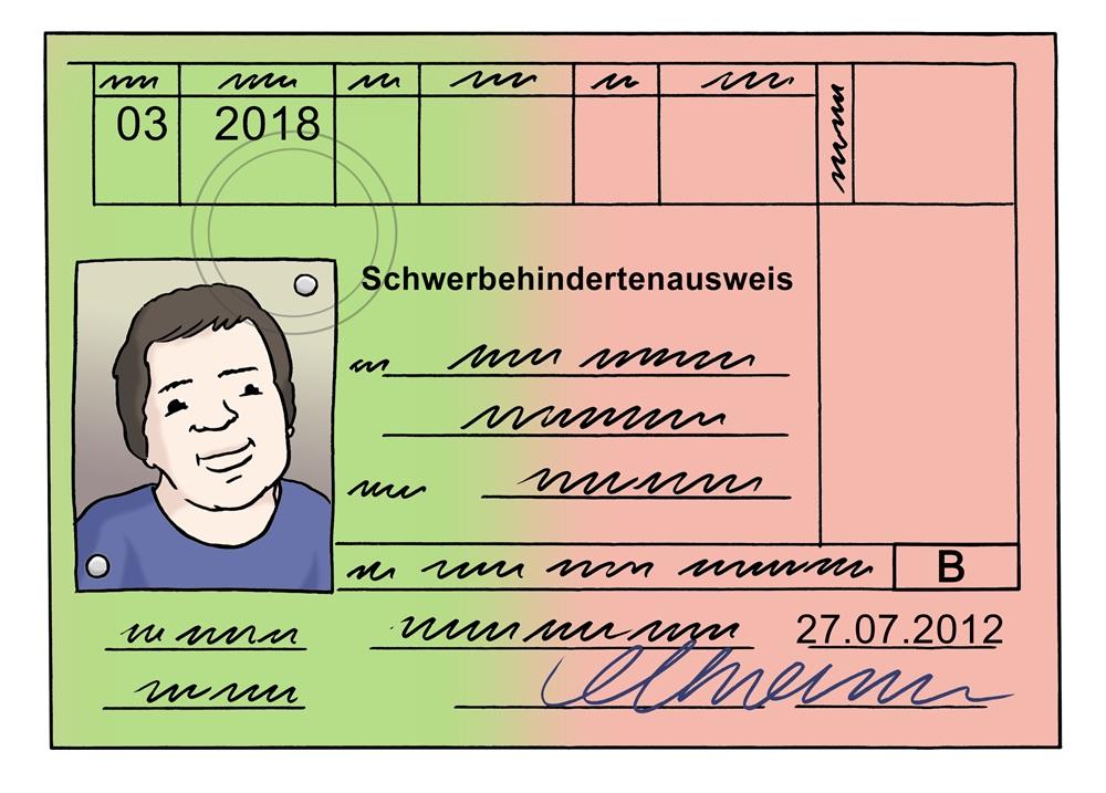 Behindertenausweis