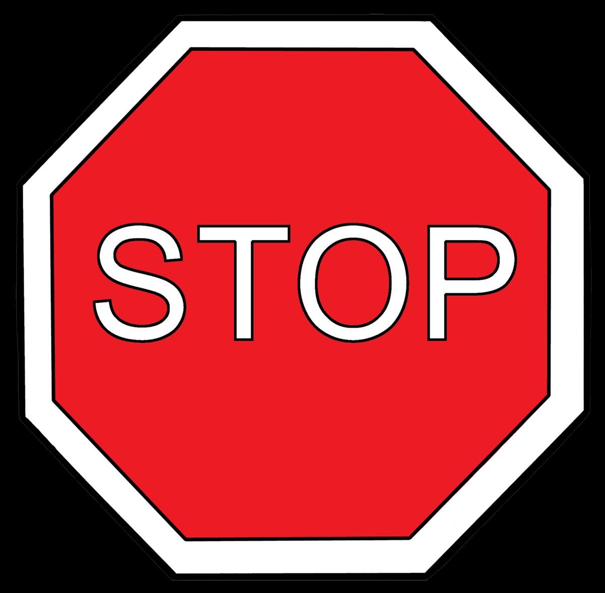 Stopp-Zeichen