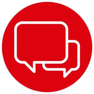 Icon Sprechblasen