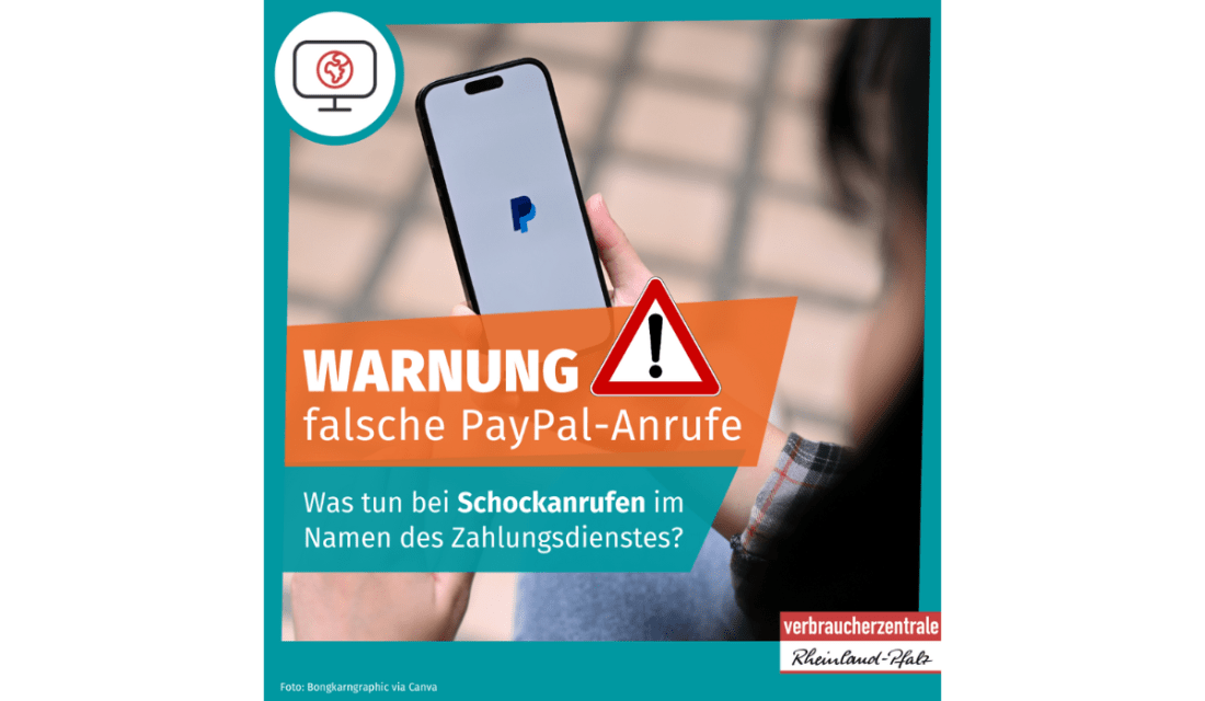 Warnung  falsche PayPal-Anrufe. Was tun bei Schockanrufen im Namen des Zahlungsdienstes?
