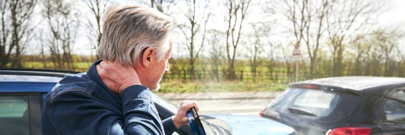 Auffahrunfall mit zwei Autos