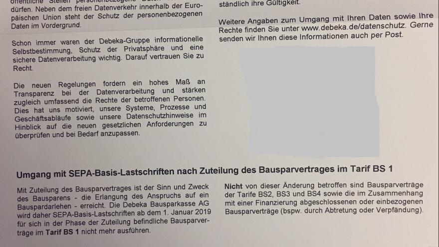 Debeka Bausparkasse Stoppt Den Einzug Der Sparraten Bei Zuteilungsreife Verbraucherzentrale Rheinland Pfalz