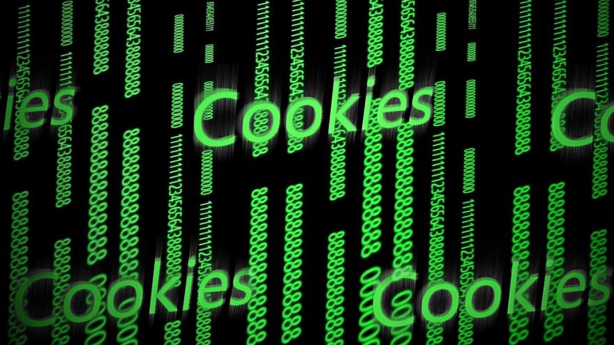 Cookies auf einem Bildschirm.