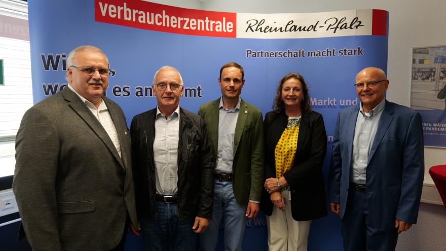 Der fünfköpfige Verwaltungsrat der Verbraucherzentrale Rheinland-Pfalz