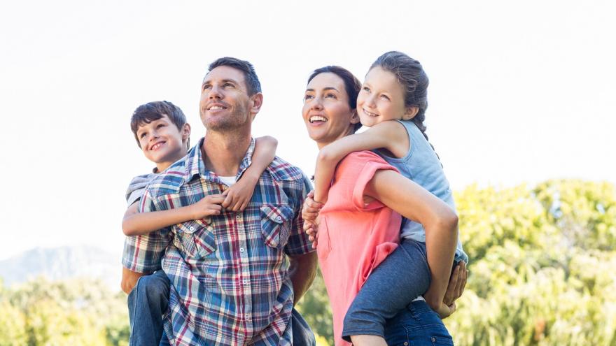 Glückliche Familie