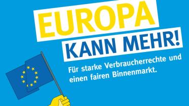 Slogan "Europa kann mehr" zur EU-Wahl im Jahr 2019
