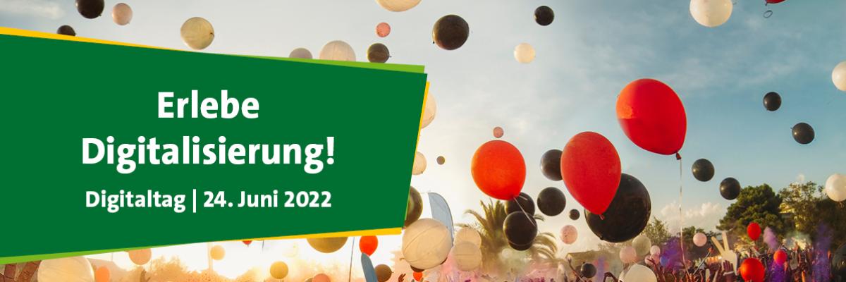 Logo Digitalttag 2022: Erlebe Digitalisierung am 24. Juni