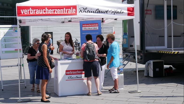 Reges Interesse bei unserem Stand in Koblenz
