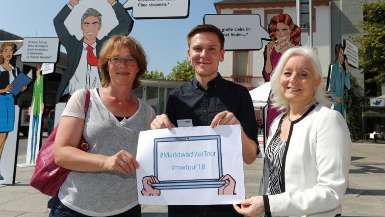 Die Tour auf Twitter: #MarktwächterTour und #mwtour18