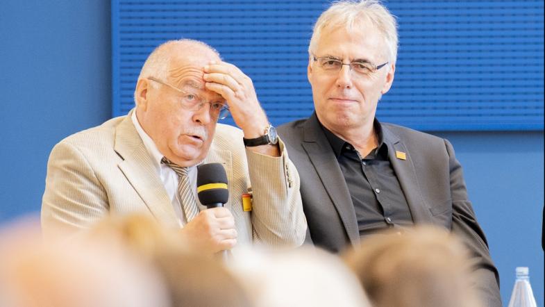 Podiumsdiskussion beim Jubiläum 40 Jahre Energieberatung.