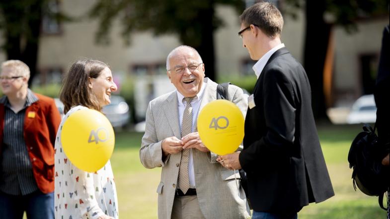 Jubiläum 40 Jahre Energieberatung.