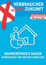 Postkarte mit Text: Barrierefreies Bauen konsequent und richtig umsetzen