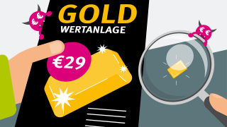 Schmuckbild: Abzockmasche Gold