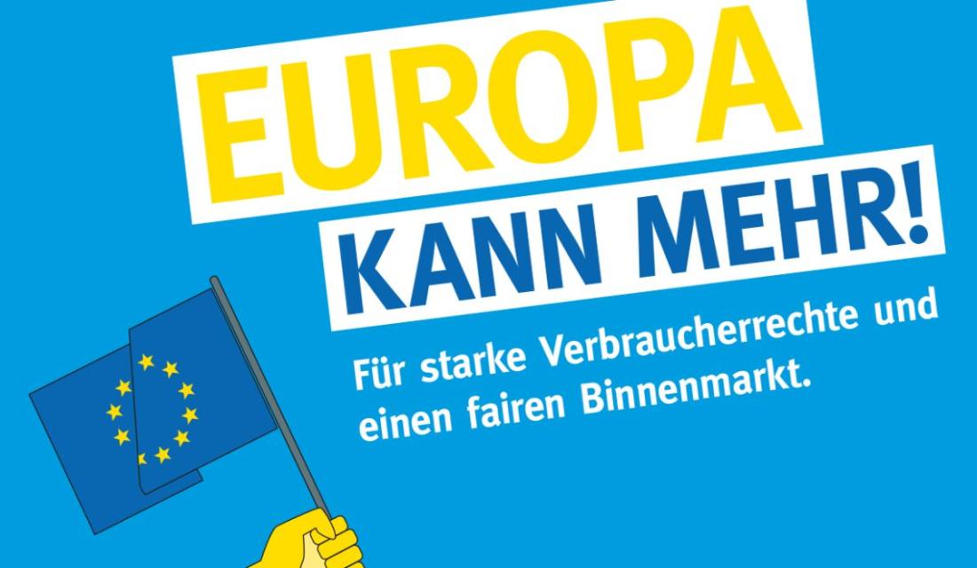 Slogan "Europa kann mehr" zur EU-Wahl im Jahr 2019