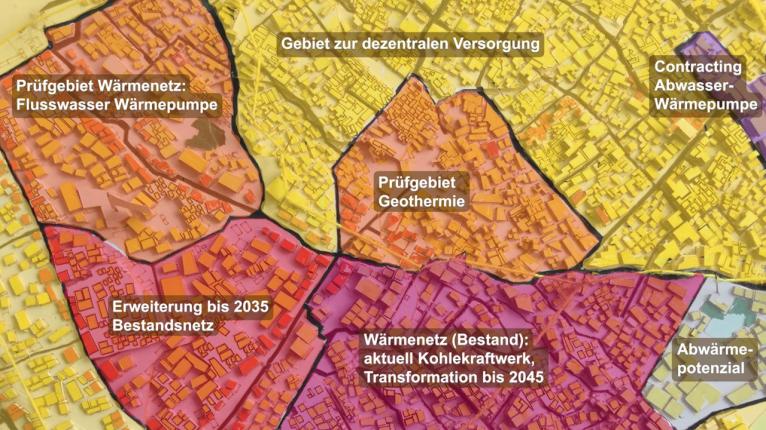 Wärmeplan Beispiel